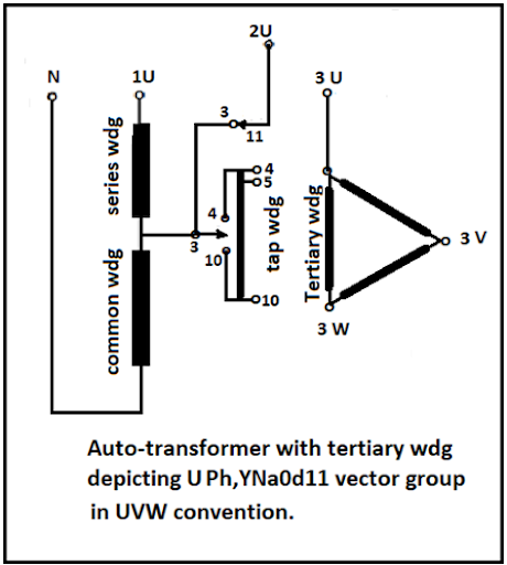 Autotransformer schematic